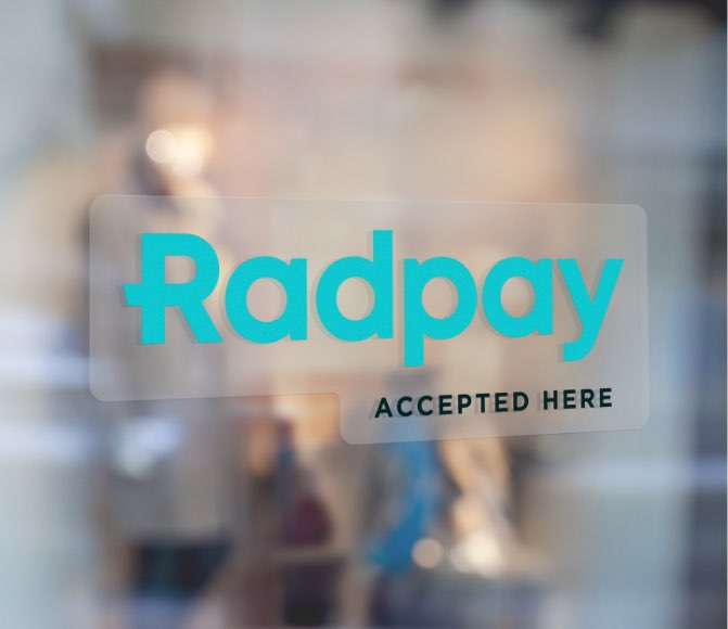 Radpay accepted here